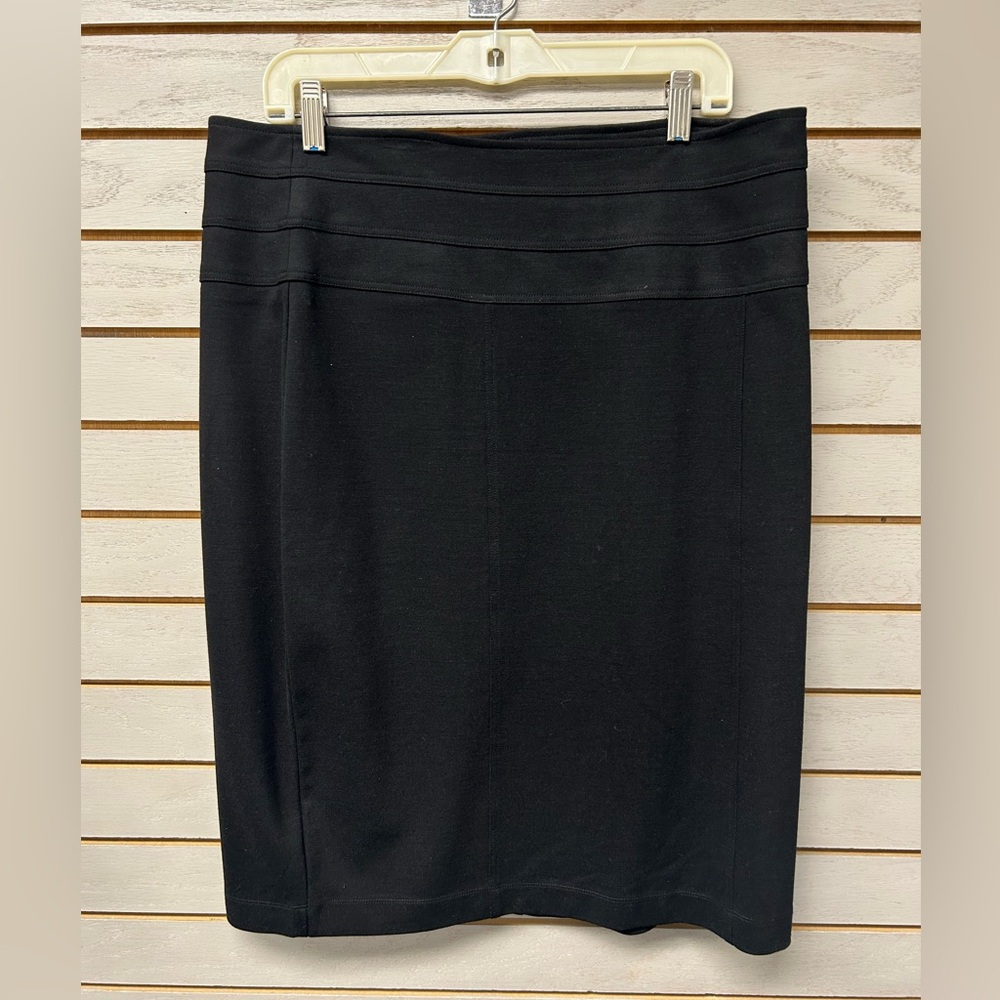 CAbi Classic Black Pencil Skirt